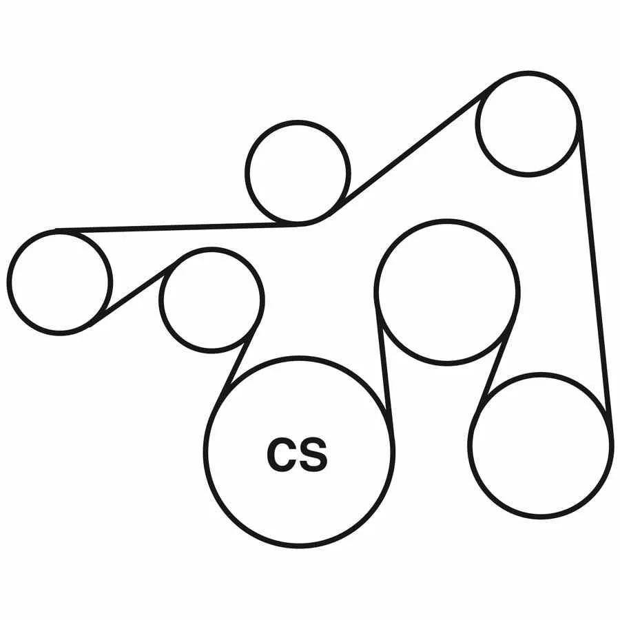2001 Lincoln Continental Serpentine Belt Diagram