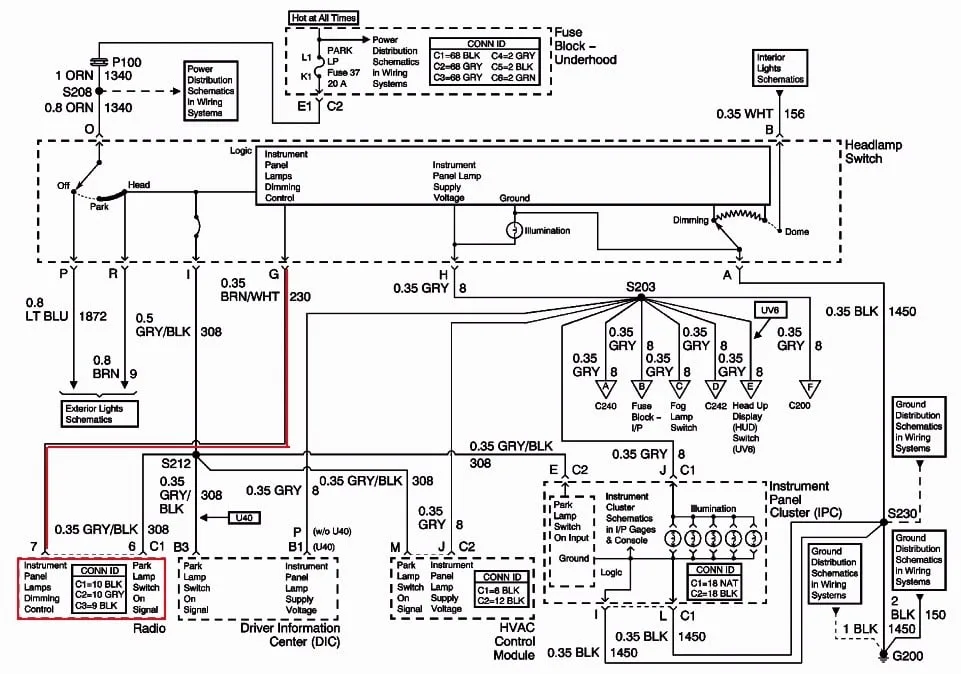 2001 Pontiac Grand Prix Stereo Wiring Diagram Database