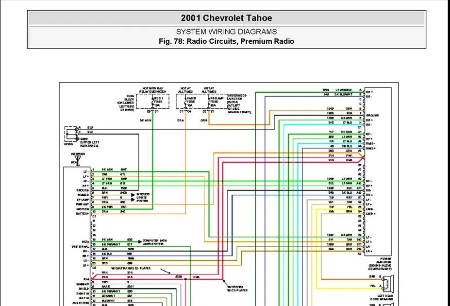 2001 Suburban Parts Diagram