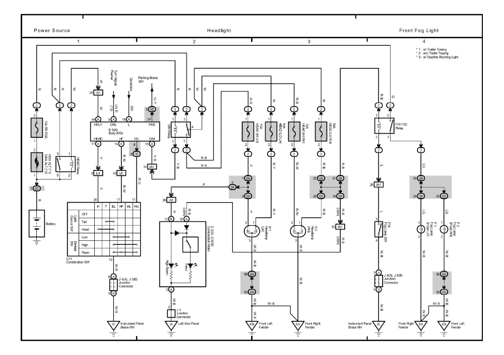 2001 Toyota Tacoma Wiring Diagram For Your Needs