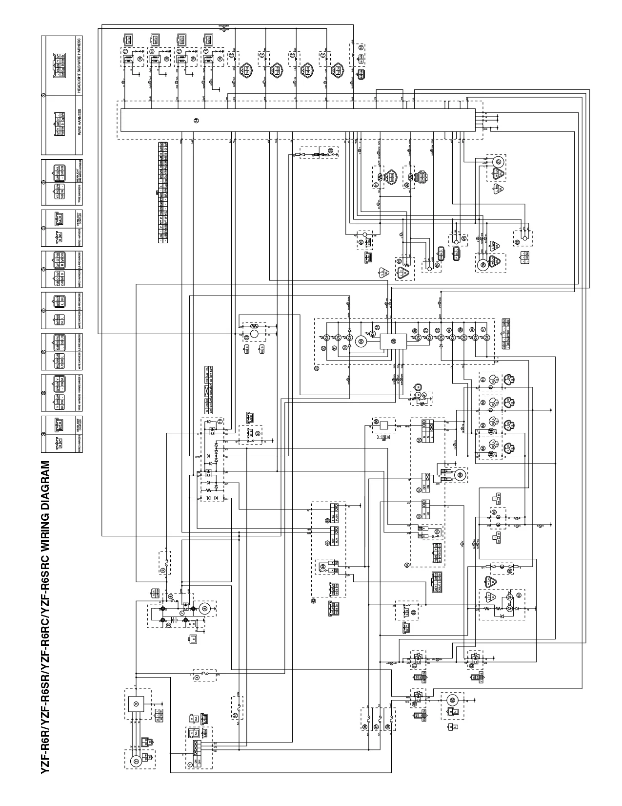 2001 Yamaha R1 Wiring Diagram Wiring Diagram And Schematic