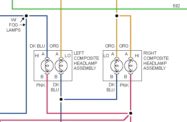 2002 Chevrolet Cavalier Headlight Wiring Diagram Wiring Diagram