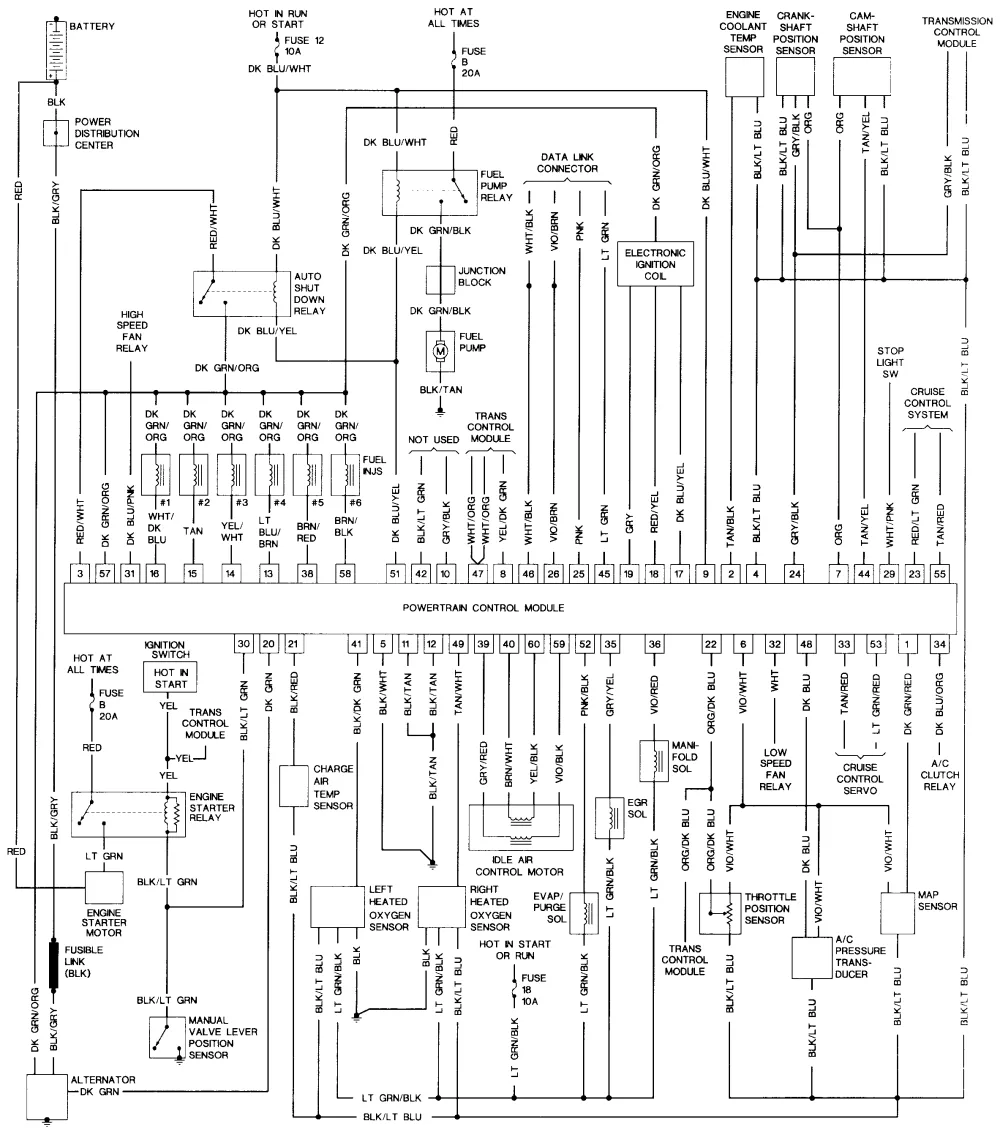 2002 Chrysler Concorde Wiring Diagram