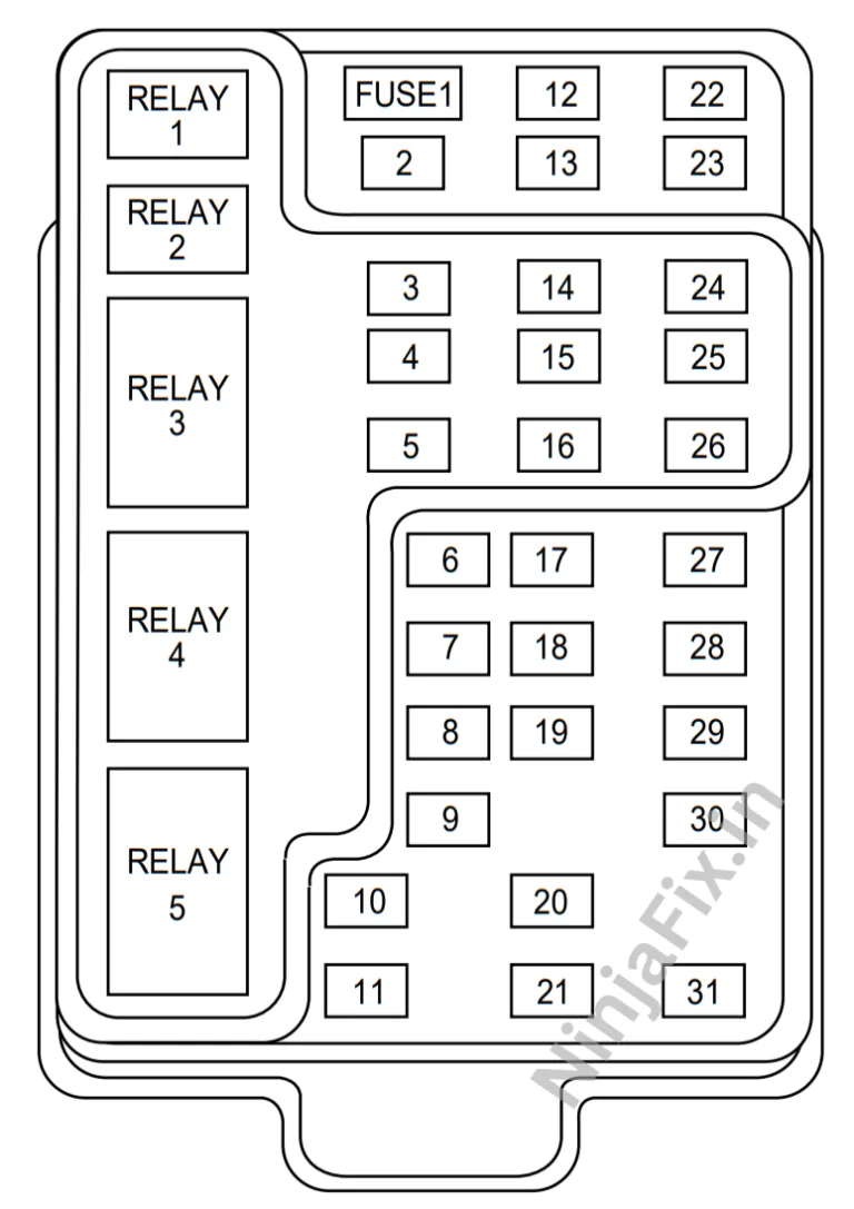 2002 F150 Fuse Box Diagram