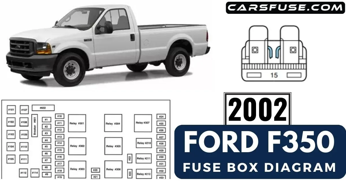 2002 Ford F350 Fuse Box Diagram