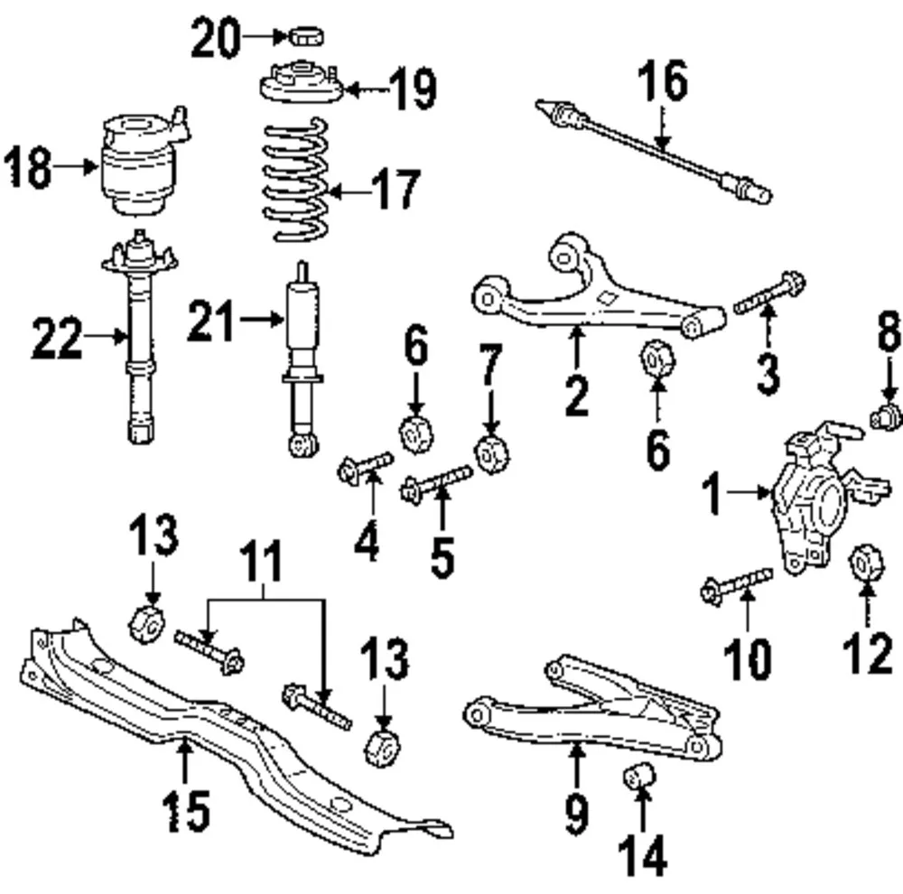 2002 Ford Taurus Front Suspension Diagram