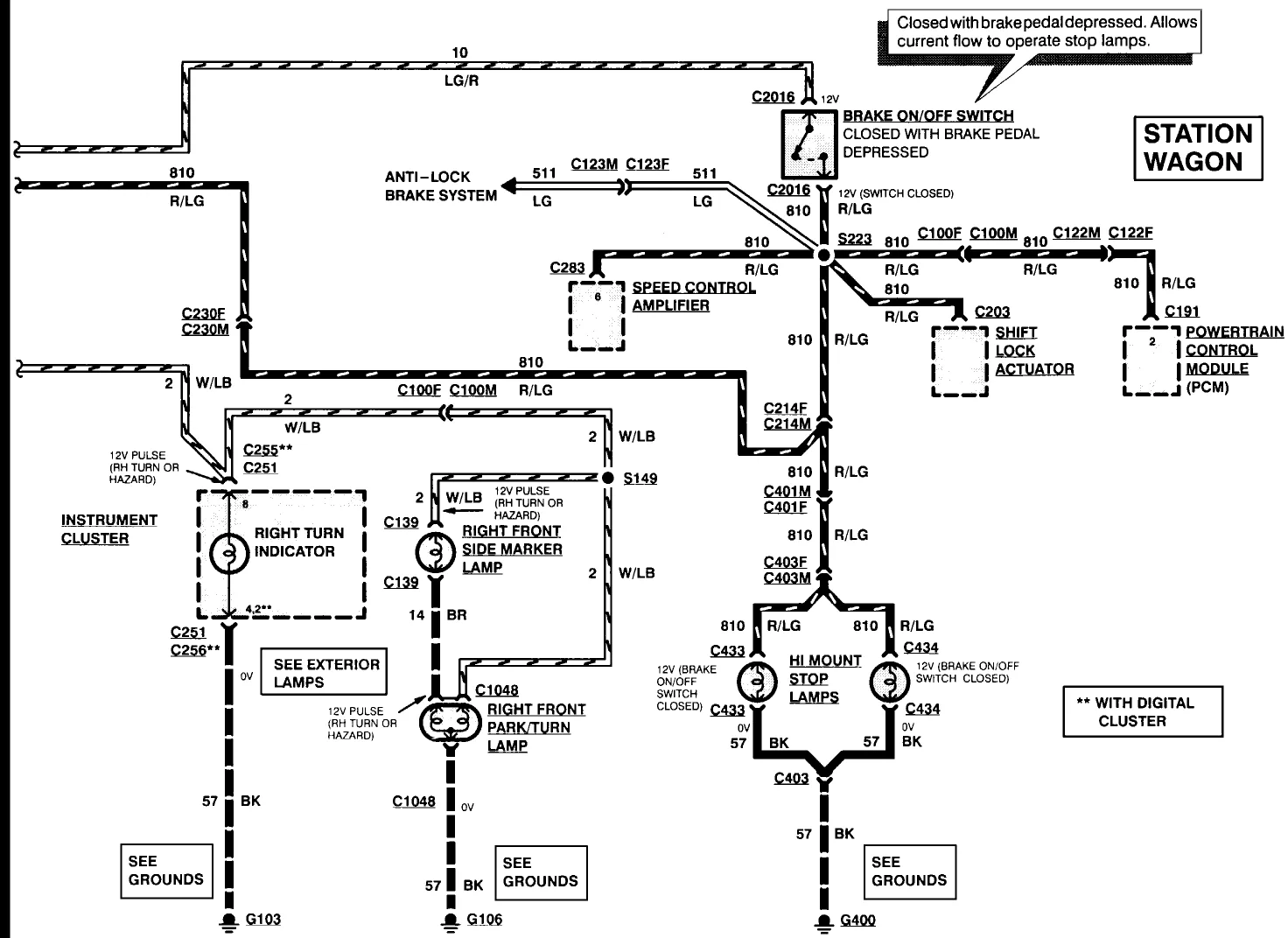 2002 Ford Taurus Headlight Wiring Diagram Database