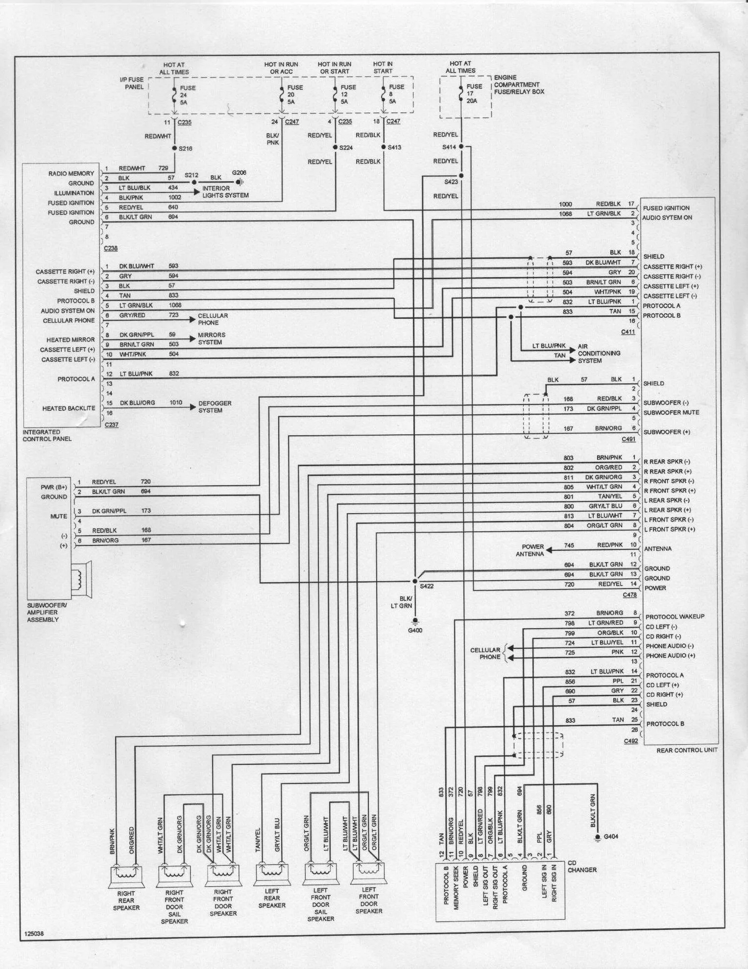 2002 Ford Taurus Wiring Diagram 2002 Ford Taurus Wiring Diagram New 1995 In My Wiring Diagram