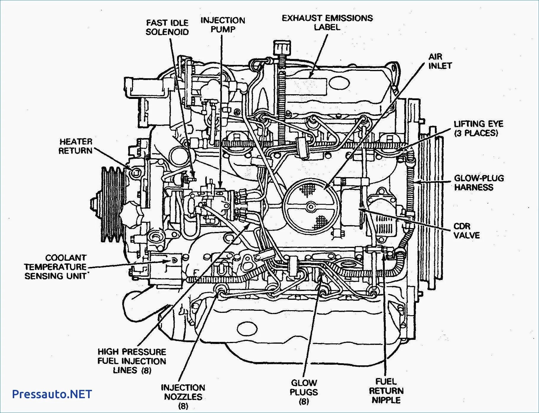 2002 Powerstroke Glow Plug Wiring Diagram