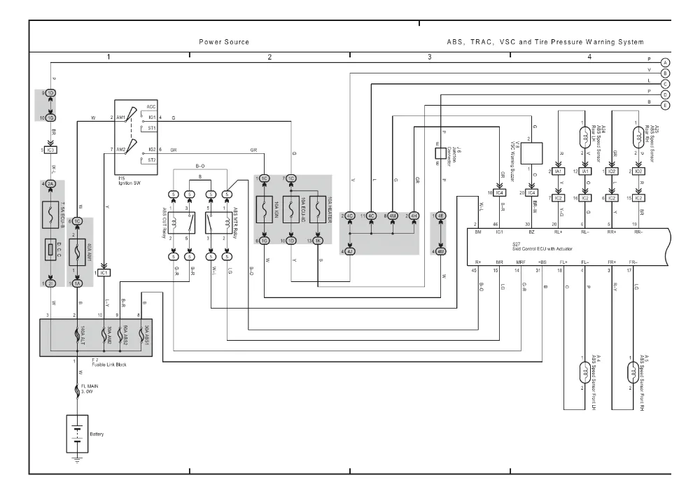 2002 Toyota Highlander Stereo Wiring Diagram