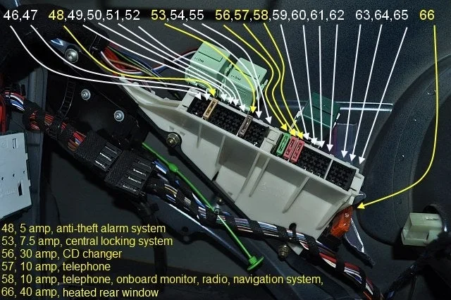 2003 Bmw 525I Fuse Box Diagram