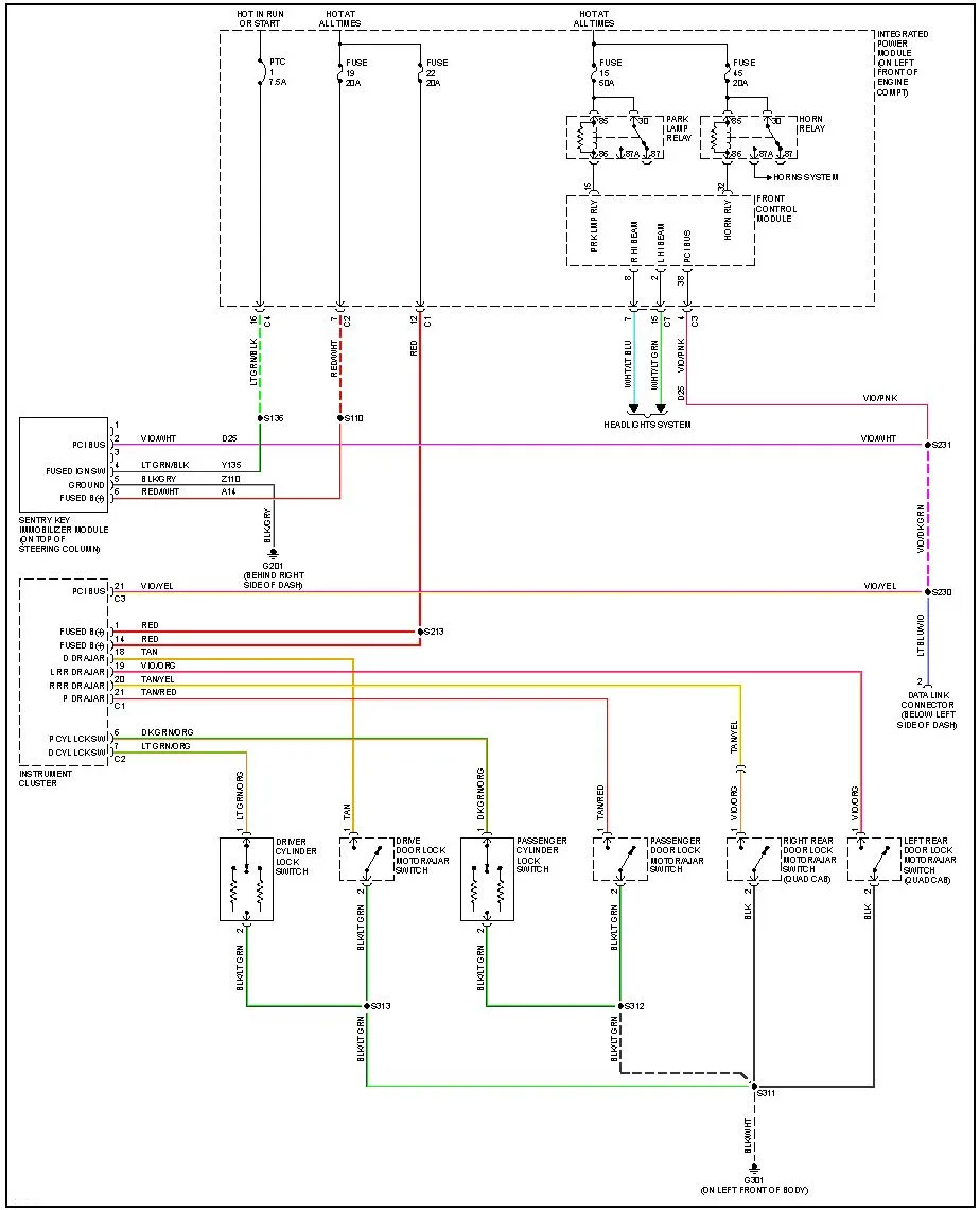 2003 Dodge Ram 2500 Power Window Wiring Diagram Wiring Diagram