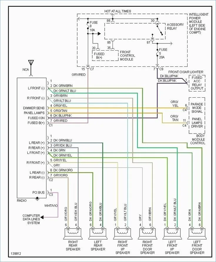 2003 Dodge Ram Radio Wiring Diagram