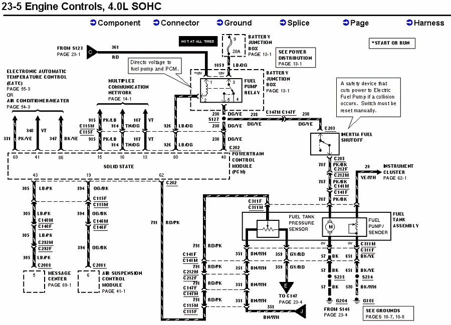 2003 Ford Explorer Wiring Diagram Pdf Database
