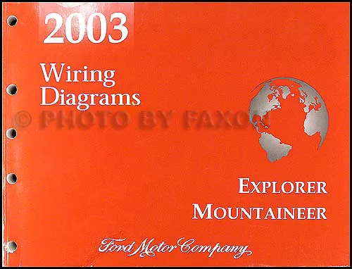 2003 Ford Explorer Wiring Diagram Pdf Database