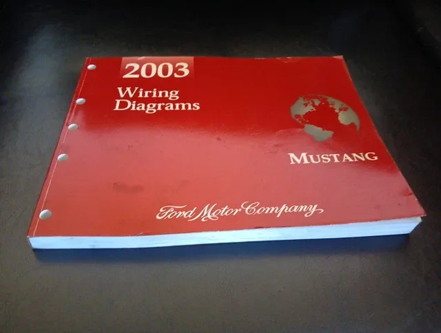 2003 Ford Mustang Wiring Diagrams Schematics Drawings Color Codes Factory Oem 39 23 Picclick Uk