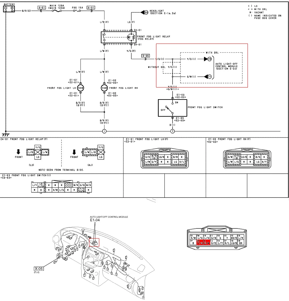 2003 Mazda 6 Headlight Wiring Diagram Wiring Diagram
