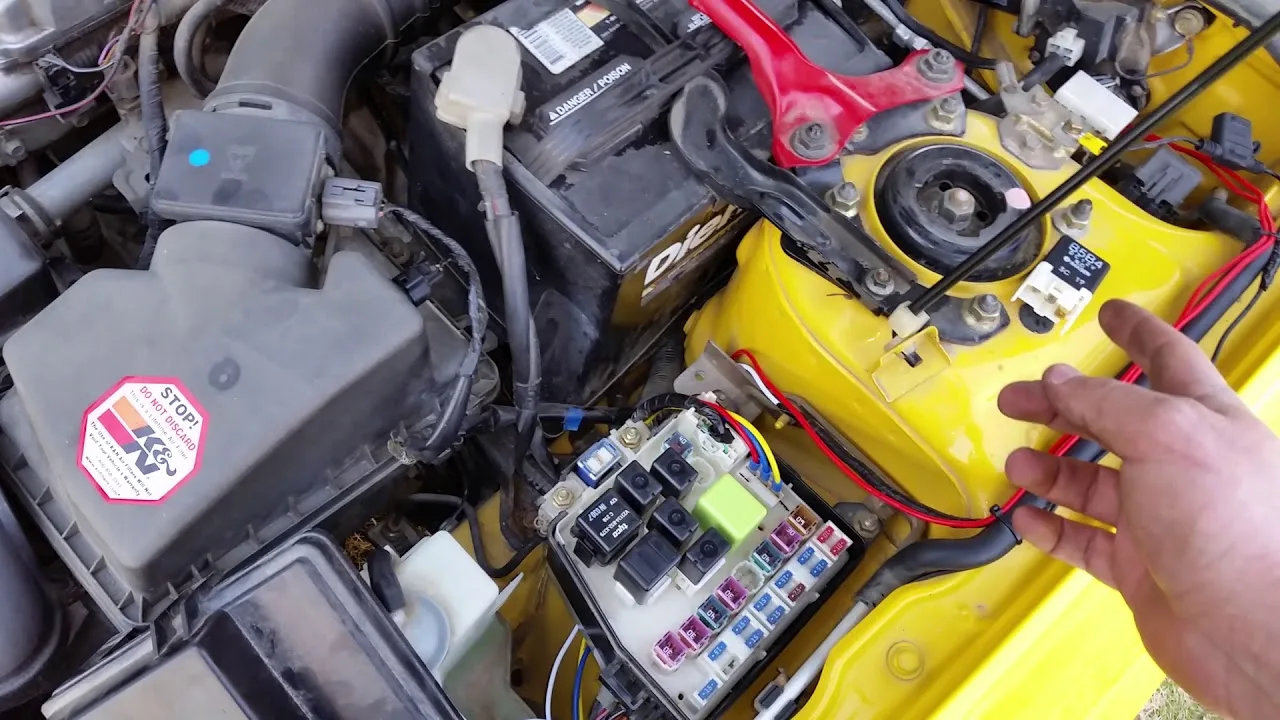 2003 Mazda Protege 5 Fuse Diagram