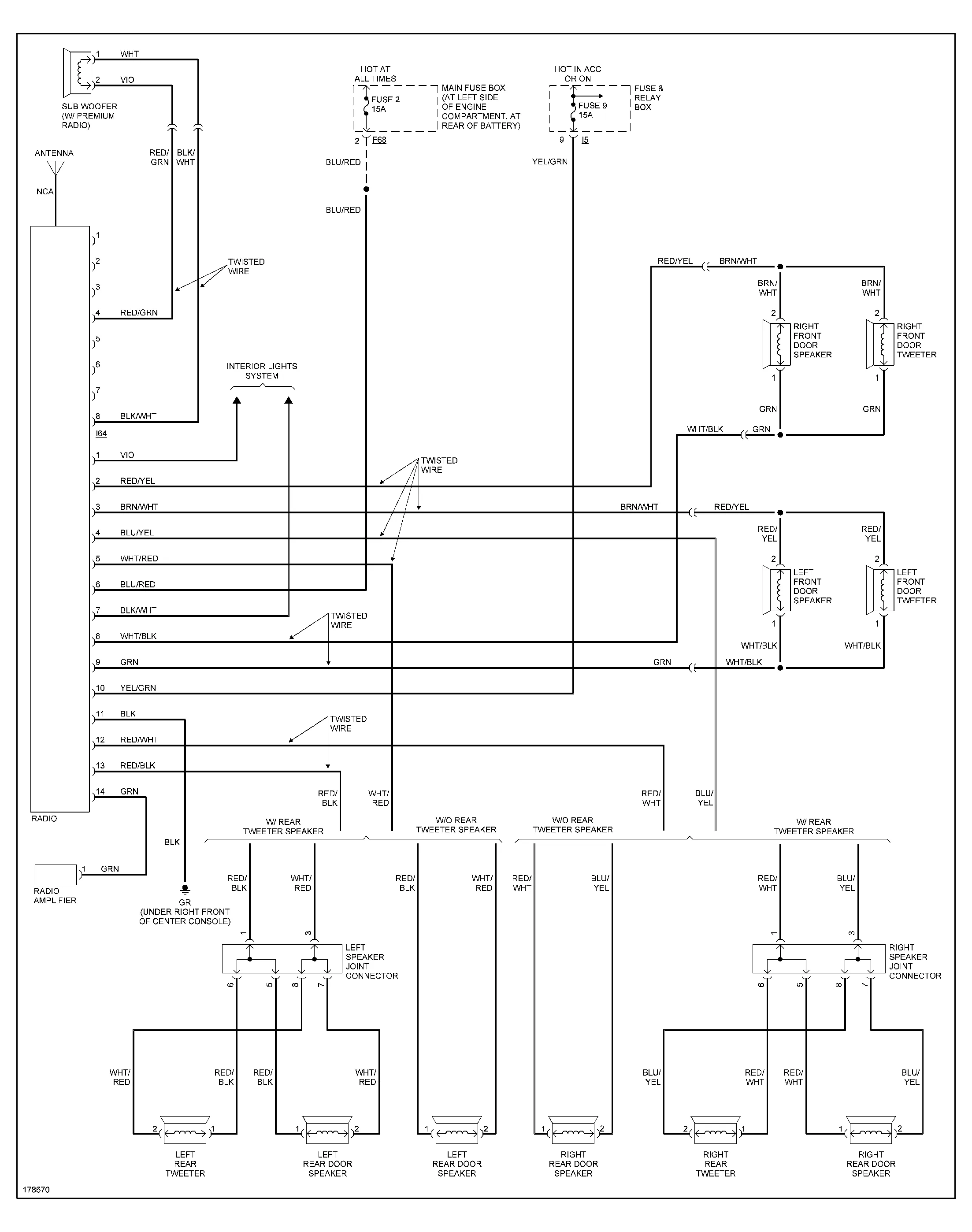 2003 Subaru Outback Stereo Wiring Diagram Foldfer