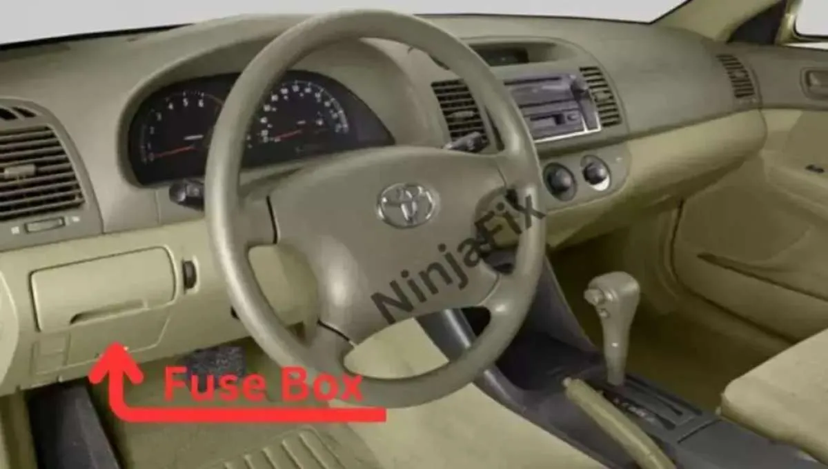 2003 Toyota Camry Fuse Box Diagram And Location Ninja Fix