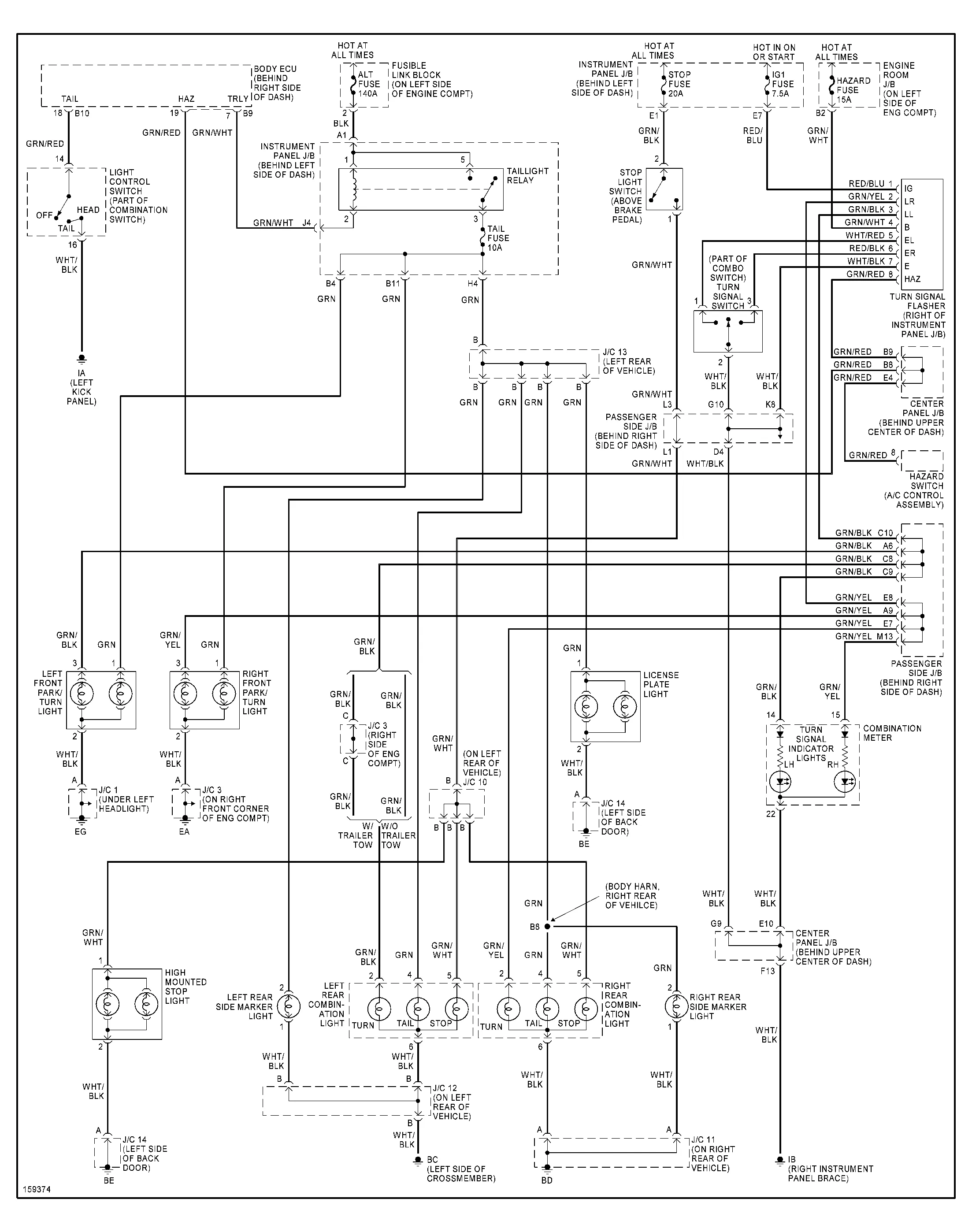 2003 Toyota Highlander Wiring Diagram Wiring Diagram
