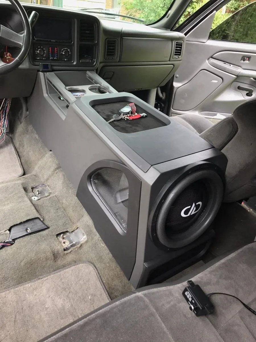 2004 Chevy Silverado Crew Cab Subwoofer Box