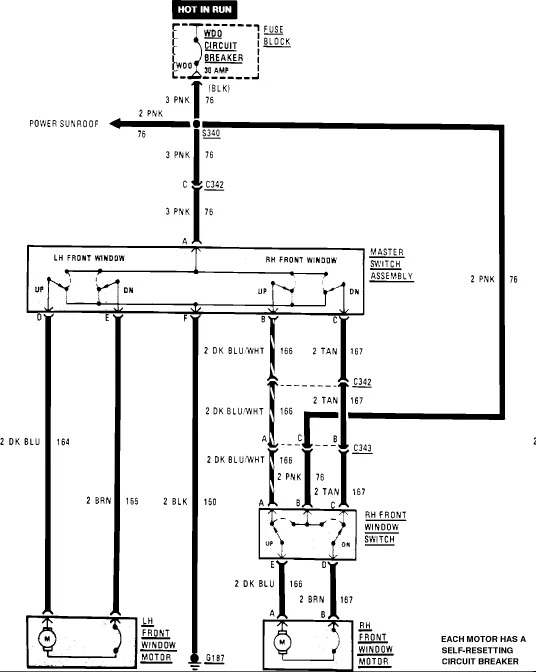 2004 Chevy Venture Power Window Wiring Diagram Database