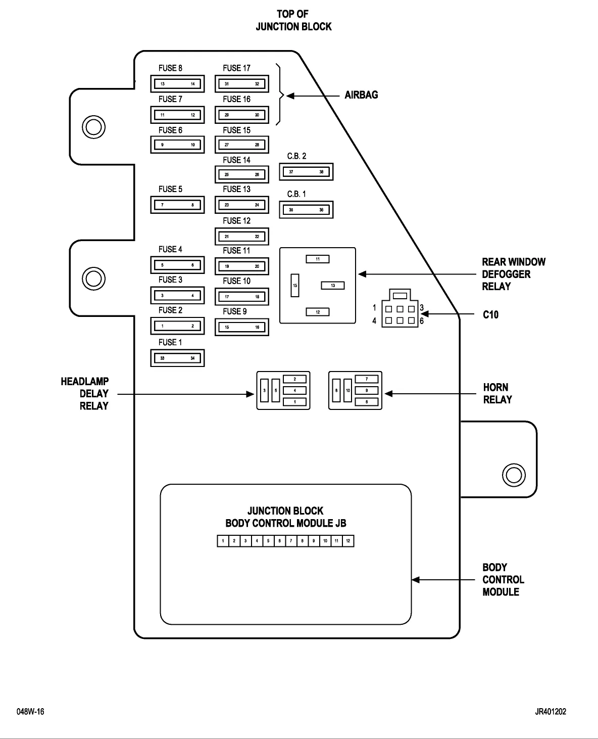 2004 Dodge Stratus Fuse Box Diagram Startmycar