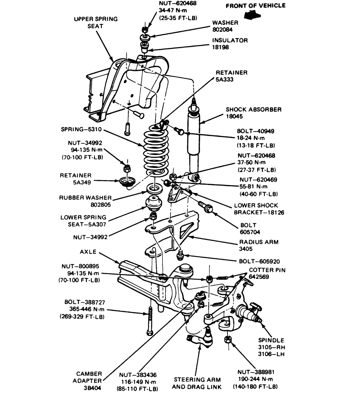 2004 Ford F150 Front Suspension Diagram