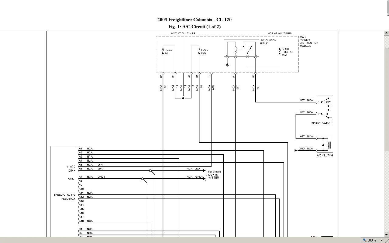 2004 Freightliner Columbia Ac Wiring Diagram Wiring Diagram