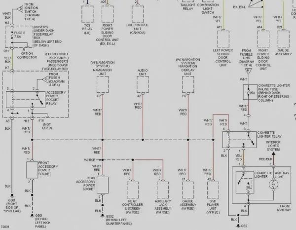 2004 Honda Odyssey Wiring Diagram