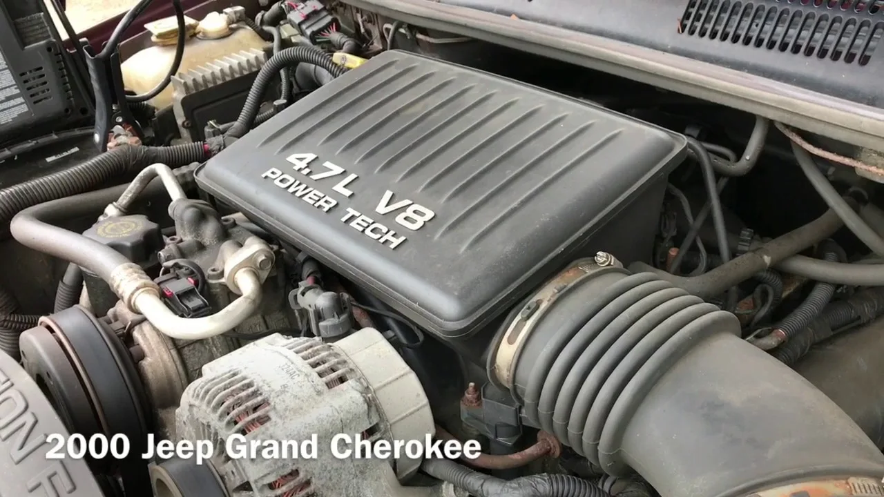 2004 Jeep Grand Cherokee Engine 4 7L V8
