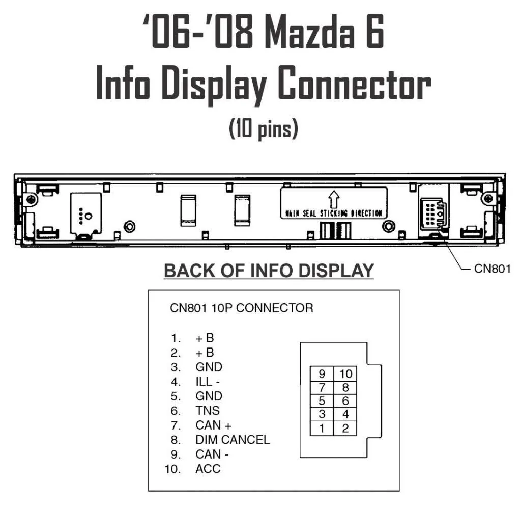 2004 Mazda 3 Stereo Wiring Diagram Database