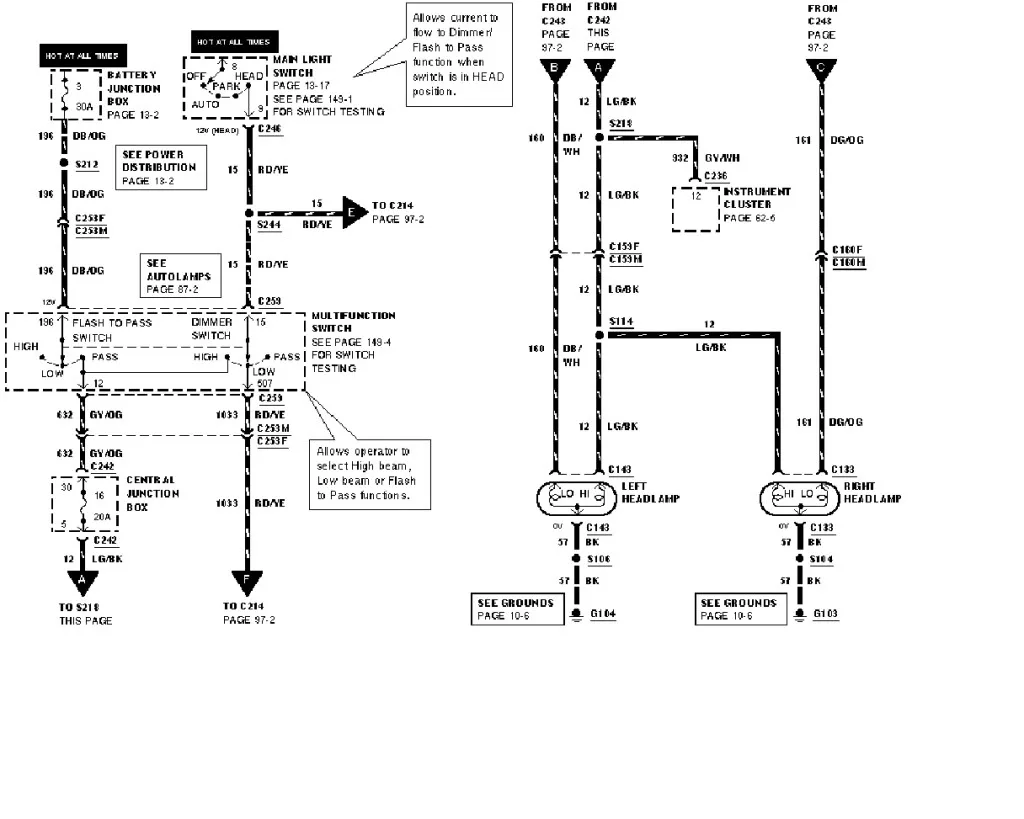 2004 Mazda 6 Headlight Wiring Diagram Collection