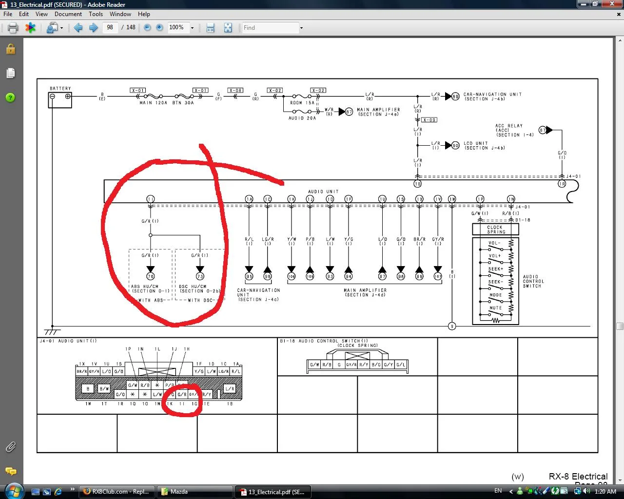 2004 Mazda Rx 8 Wiring Diagram Wiring Diagram