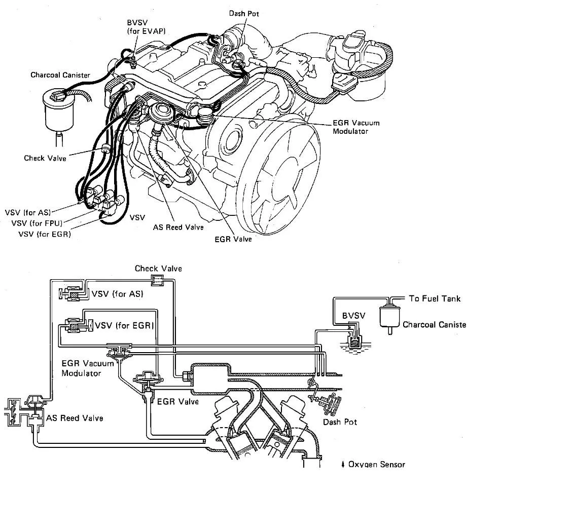 2004 Toyota 4Runner Engine Diagram