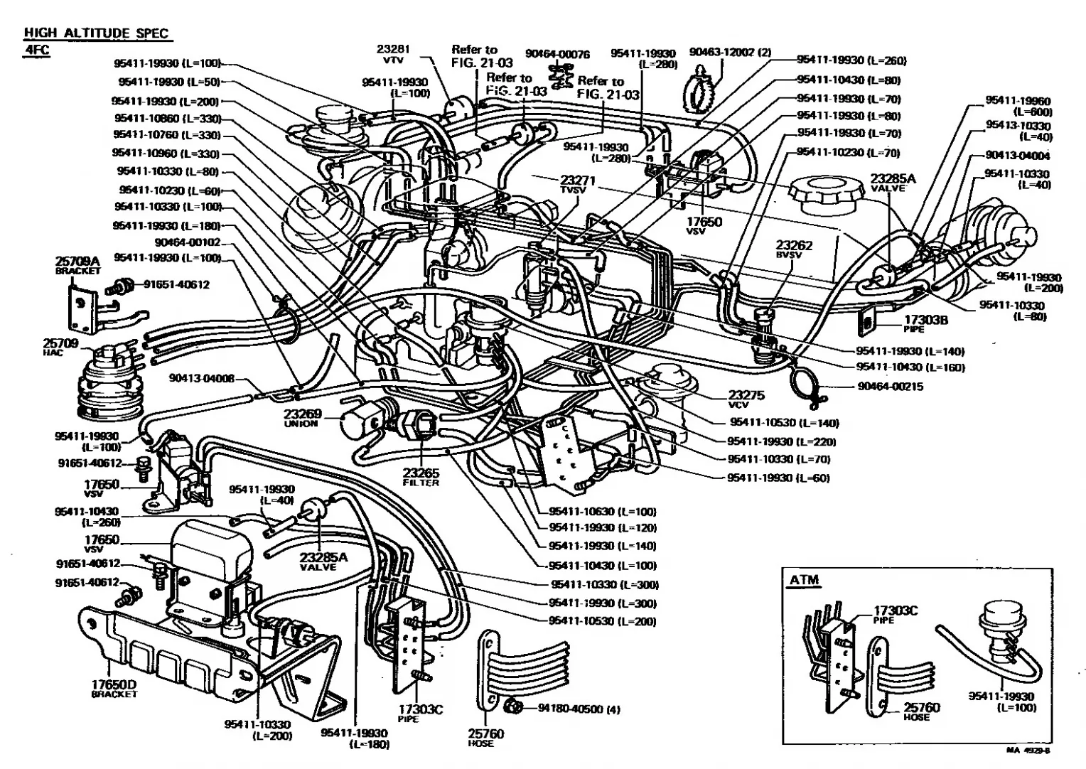 2004 Toyota Ta Engine Diagram