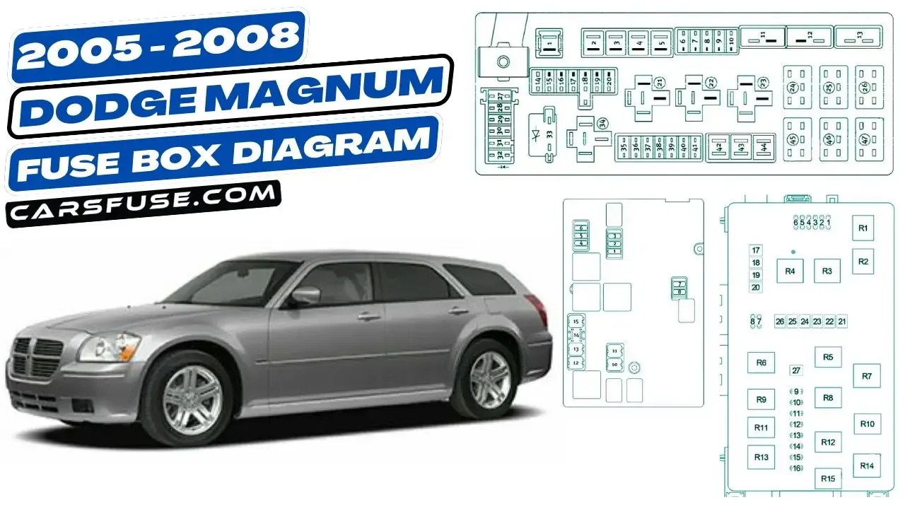 2005 2008 Dodge Magnum Fuse Box Diagram