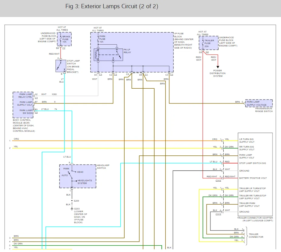 2005 Chevy Equinox Radio Wiring Diagram Database