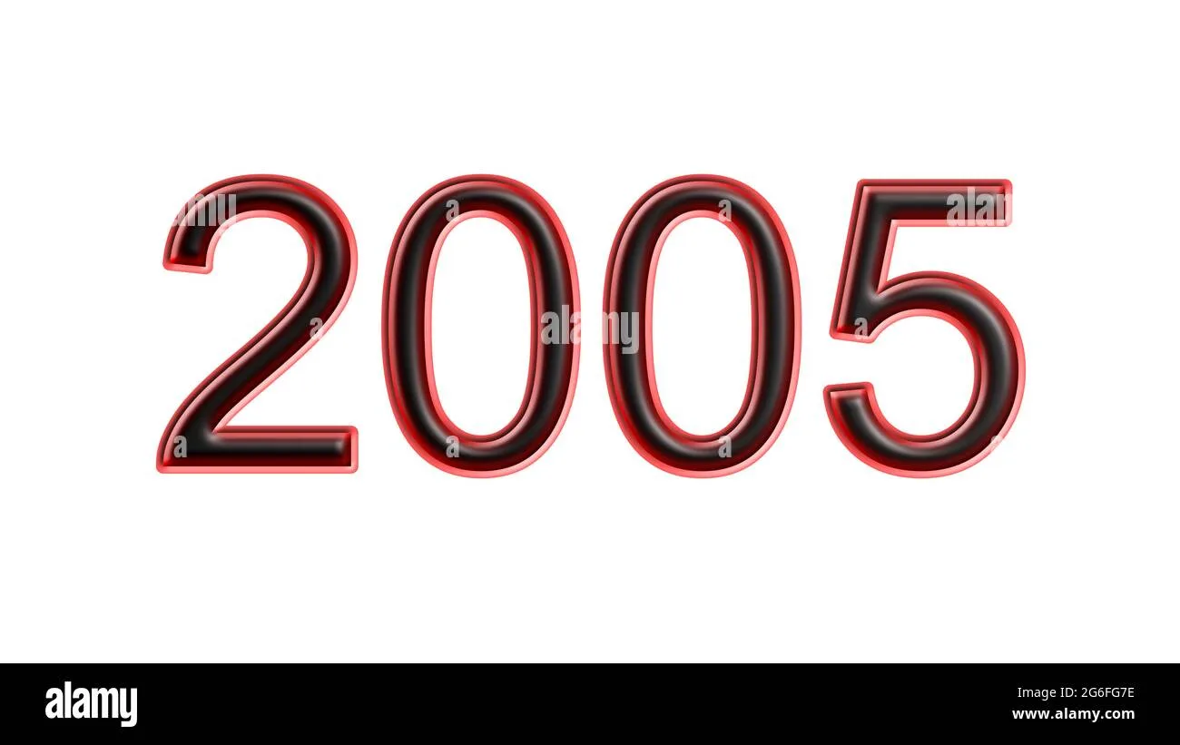 2005 Cut Out Stock Images Pictures Alamy
