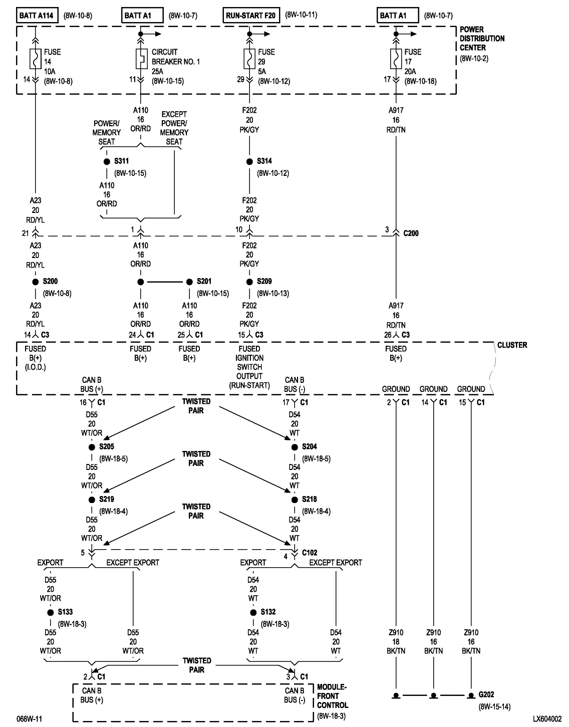 2005 Dodge Magnum Rear Fuse Box Diagram Wiring Diagram