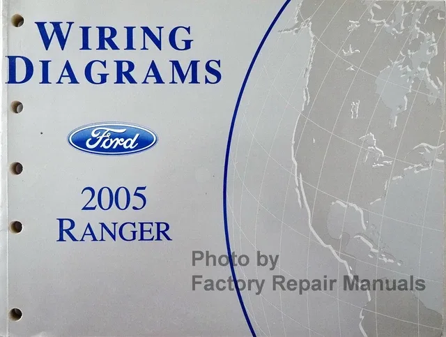 2005 Ford Ranger Electrical Wiring Diagrams Original Factory Schematics Manual 40 40 Picclick Uk