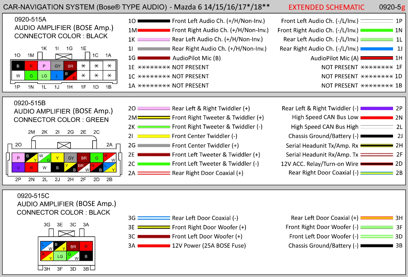 2005 Mazda 6 Bose Amp Wiring Diagram Wiring Diagram And Schematic