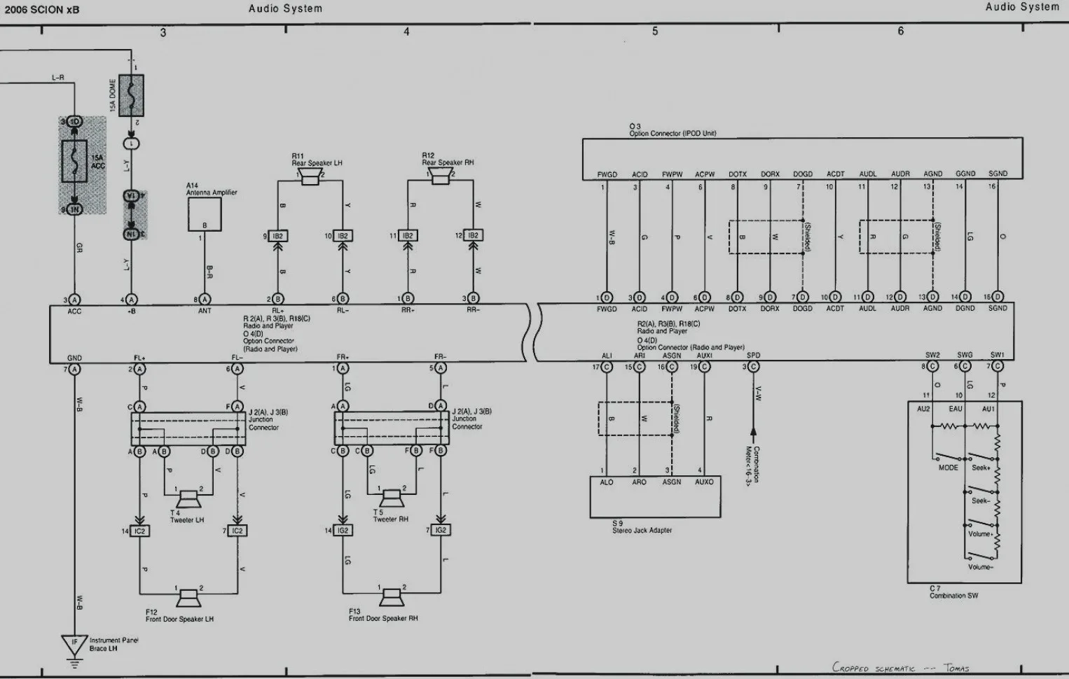2005 Scion Xb Fuse Diagram Wiring Diagram