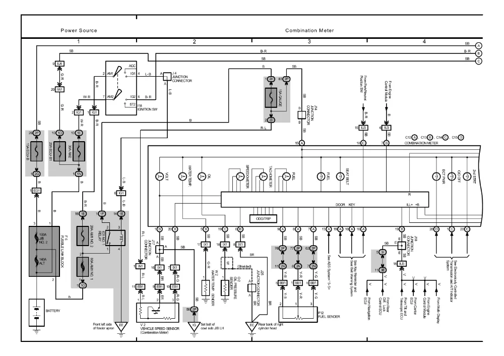 2005 Sequoia Wiring Diagram Wiring Diagram