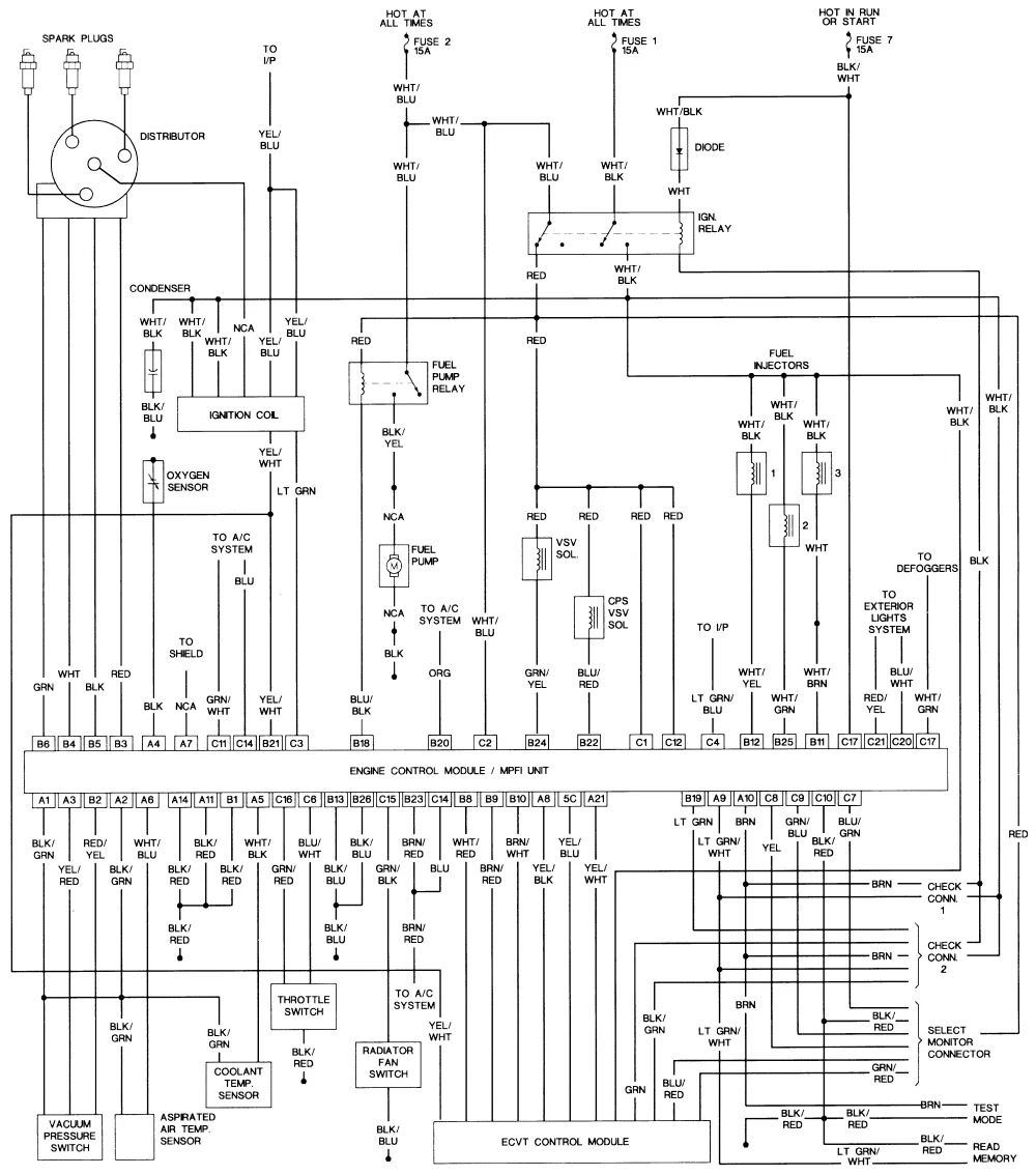 2005 Subaru Outback Xt Wiring Diagram Wiring Diagram