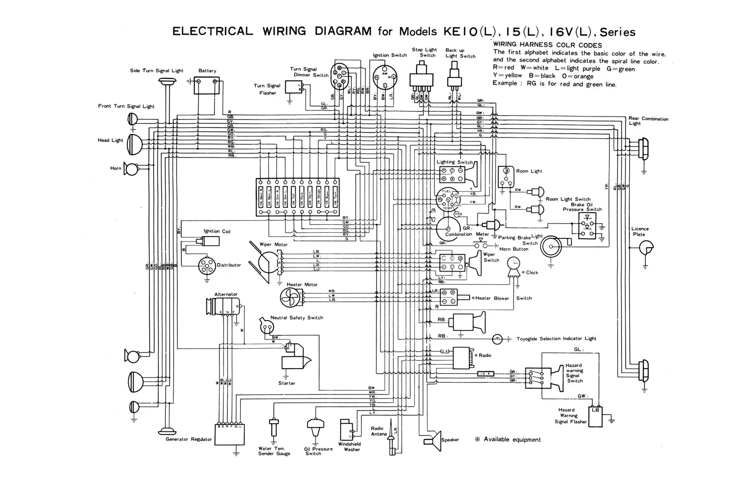 2005 Toyota Corolla Wiring Diagram Ignition Switch Collection