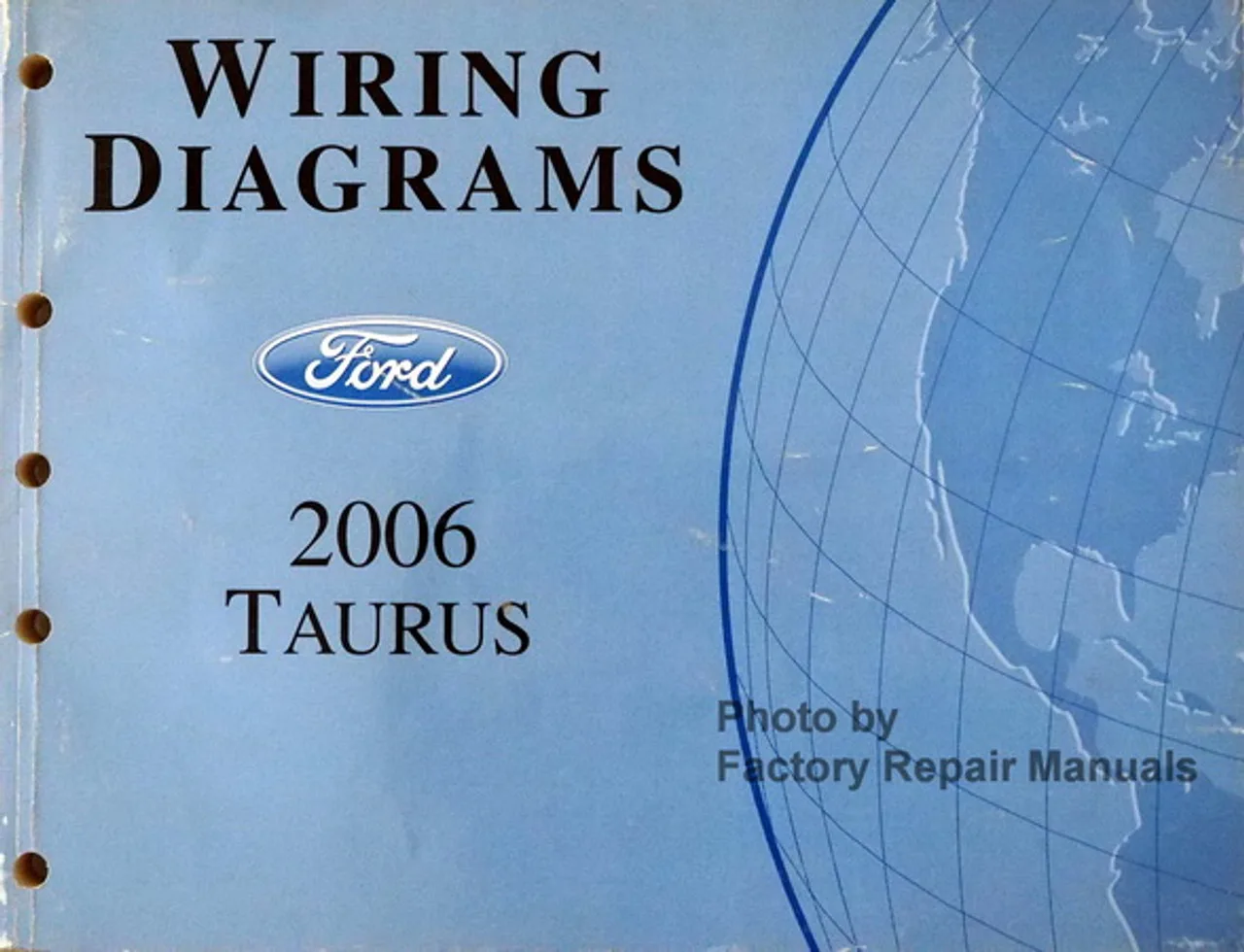 2006 2007 Ford Taurus Electrical Wiring Diagrams Manual Original Factory Repair Manuals