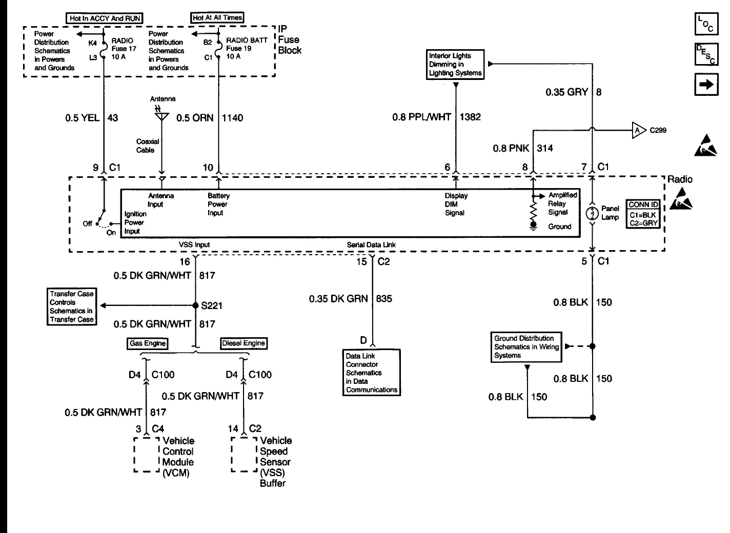 2006 Cadillac Dts Radio Wiring Diagram Seananon Jopower