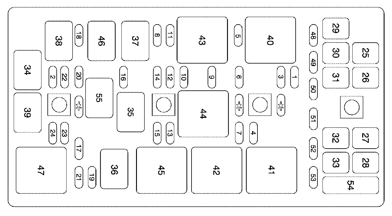 2006 Chevrolet Corvette Fuse Box Diagram Startmycar